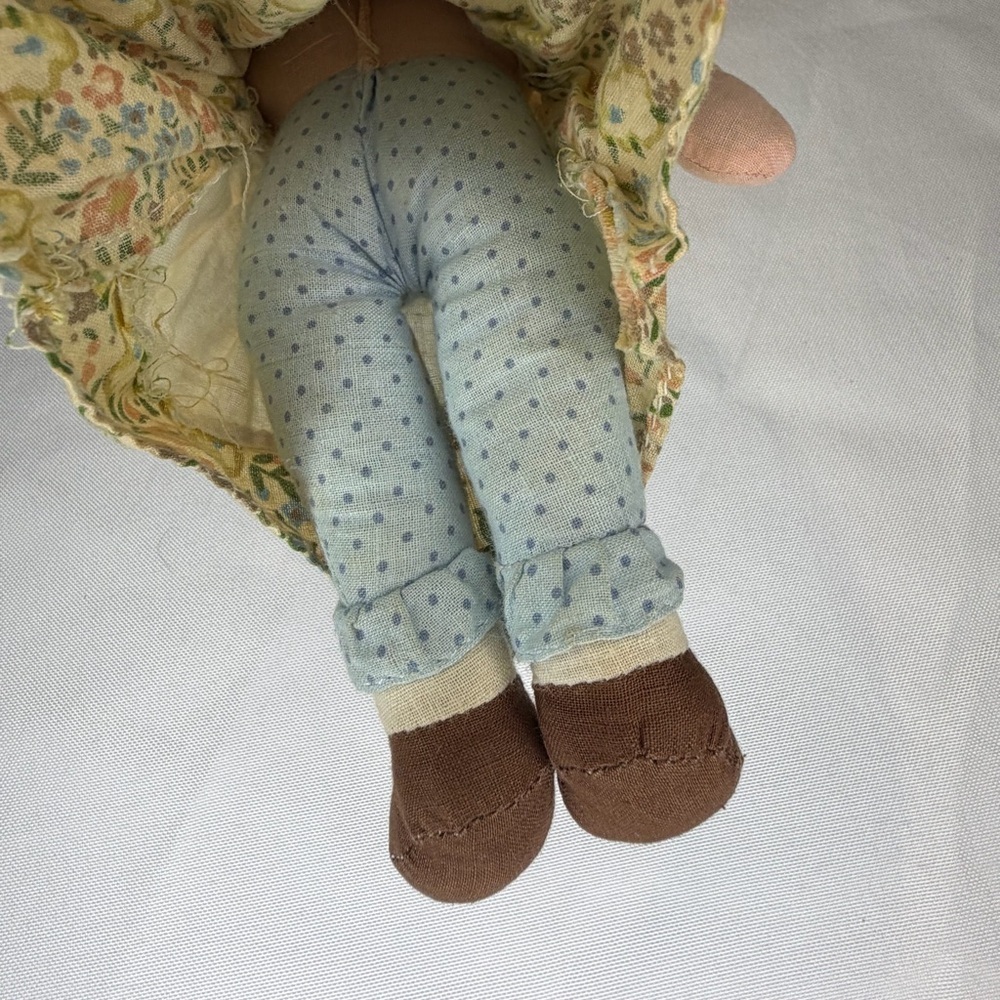 Vintage Knickerbocker Holly Hobbie cloth rag doll from the 1970s - Picture 6 of 6